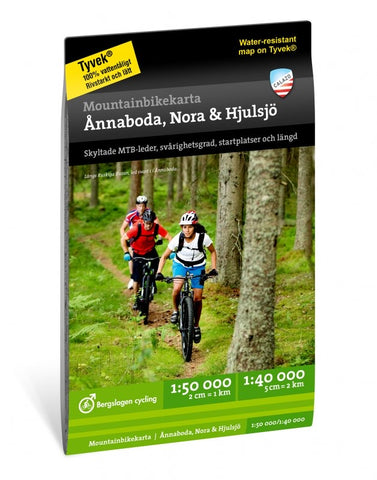 Calazo Mountainbikekarta: Ånnaboda, Nora & Hjulsjö